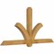 Ekena Millwork Redmond Rough Sawn Timber Gable Bracket, Western Red Cedar, 72"W x 36"H x 4"D x 4"F, 12/12 Pitch GBW072X36X0404RED00RWR - alternate 3